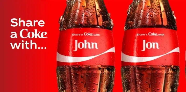 Coca-Cola Share-a-Coke Campaign
